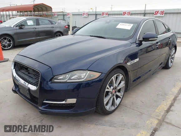 2018 Jaguar XJ R-Sport with VIN SAJWA1C74J8W14026, listed as a IAAI auction lot 42032719 with 95,263 mi miles and . Bid and sale history available at DreamBid. Image 17.