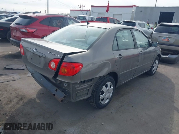 2004 Toyota Corolla CE with VIN 1NXBR32E84Z203320, listed as a IAAI auction lot 41851388 with 175,084 mi miles. Bid and sale history available at carsss.com. Image 4.