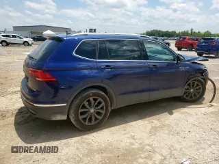 2022 Volkswagen Tiguan SE z VIN 3VV3B7AX9NM102978, wystawiony jako Copart lot #60182395 z przebiegiem 43 565 mil mil oraz Szkoda całkowita • Salvage title. Historia ofert i sprzedaży dostępna na DreamBid. Obrazek 3.