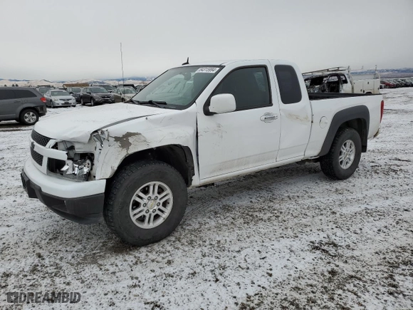 2012 Chevrolet Colorado LT w/1LT with VIN 1GCJTCF9XC8118484, listed as a Copart auction lot 84315994 with 83,605 mi miles and Salvage Title. Bid and sale history available at carsss.com. Image 1.