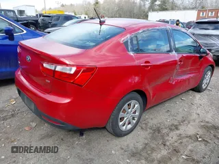 2014 Kia Rio LX with VIN KNADM4A31E6370963, listed as a IAAI auction lot 41720980 with 112,551 mi miles and . Bid and sale history available at DreamBid. Image 4.