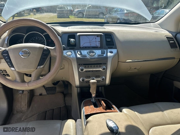 2014 Nissan Murano S with VIN JN8AZ1MU3EW404562, listed as a Copart auction lot 43790725 with 56,948 mi miles and Salvage Title. Bid and sale history available at carsss.com. Image 9.