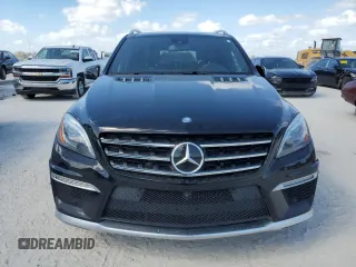 2015 Mercedes-Benz M 63 AMG with VIN 4JGDA7EB1FA470876, listed as a Copart auction lot 77074354 with Not Provided miles and Salvage Title. Bid and sale history available at carsss.com. Image 5.