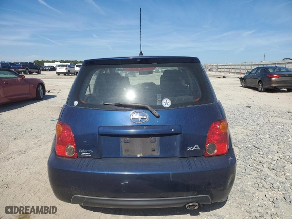 2005 Scion xA with VIN JTKKT624750082568, listed as a Copart auction lot 42913215 with NaN miles and Salvage Title. Bid and sale history available at carsss.com. Image 6.