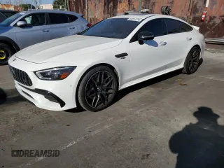 2021 Mercedes-Benz AMG GT 43 z VIN W1K7X5KB8MA039589, wystawiony jako Copart lot #84281724 z przebiegiem 67 420 mil mil oraz Szkody całkowita. Historia ofert i sprzedaży dostępna na DreamBid. Obrazek 1.