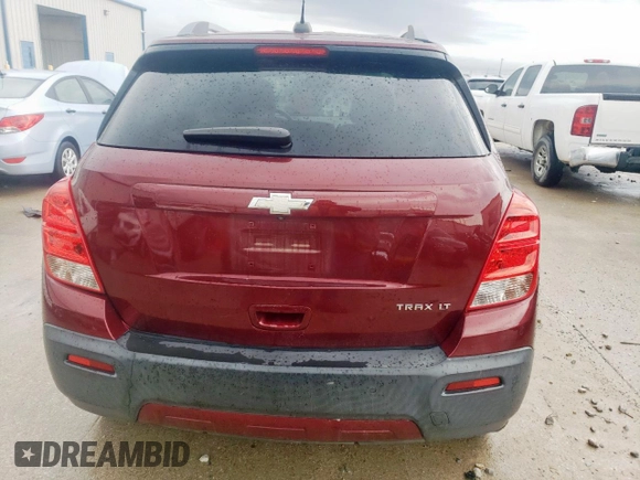 2016 Chevrolet Trax LT z VIN 3GNCJLSB1GL264598, wystawiony jako Copart lot #55267145 z przebiegiem 97 675 mil mil oraz Szkoda całkowita • Salvage title. Historia ofert i sprzedaży dostępna na DreamBid. Obrazek 6.