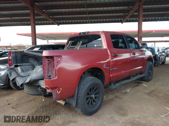 2007 Toyota Tundra SR5 with VIN 5TBDV54107S461279, listed as a IAAI auction lot 41765349 with 204,606 mi miles. Bid and sale history available at carsss.com. Image 4.