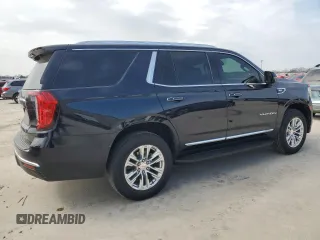 2021 GMC Yukon SLT with VIN 1GKS2BKD7MR199116, listed as a Copart auction lot 45635135 with 58,069 mi miles and Salvage Title. Bid and sale history available at carsss.com. Image 3.