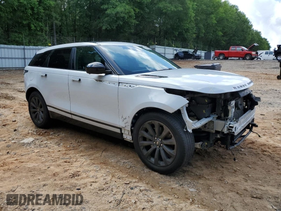 2018 Land Rover Range Rover Velar R-Dynamic SE with VIN SALYL2RV0JA742102, listed as a Copart auction lot 55455245 with 92,804 mi miles and Salvage title. Bid and sale history available at DreamBid. Image 4.