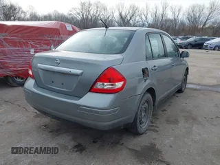 2011 Nissan Versa 1.8 S with VIN 3N1BC1AP9BL444391, listed as a IAAI auction lot 41745130 with 191,168 mi miles. Bid and sale history available at carsss.com. Image 4.