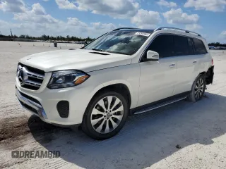 2018 Mercedes-Benz GLS with VIN 4JGDF6EE7JB076050, listed as a Copart auction lot 73390983 with 0 mi miles. Bid and sale history available at carsss.com. Image 1.