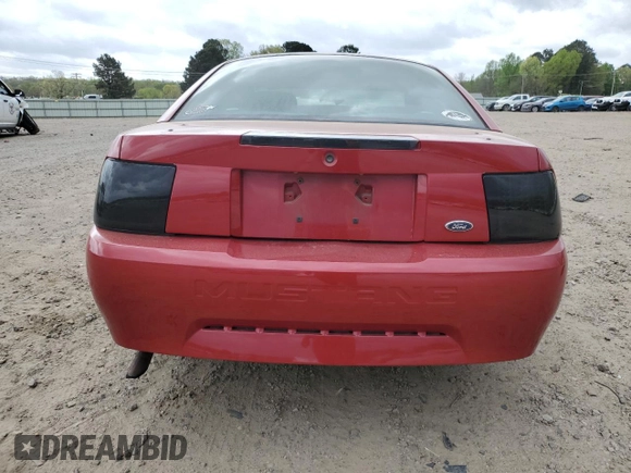 2004 Ford Mustang Standard with VIN 1FAFP40404F110233, listed as a Copart auction lot 51495425 with 0 mi miles and Salvage Title. Bid and sale history available at carsss.com. Image 6.