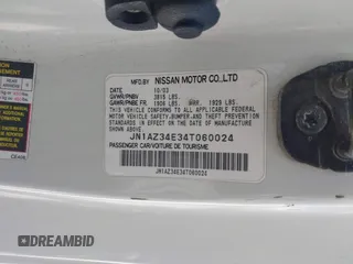 2004 Nissan 350Z Touring with VIN JN1AZ34E34T060024, listed as a IAAI auction lot 42327915 with 96,197 mi miles and . Bid and sale history available at DreamBid. Image 9.