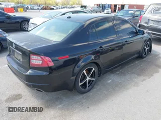 2008 Acura TL with VIN 19UUA66248A023699, listed as a IAAI auction lot 42047324 with 1 mi miles. Bid and sale history available at carsss.com. Image 4.