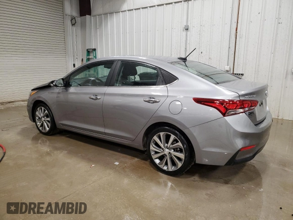 2022 Hyundai Accent Limited with VIN 3KPC34A66NE188973, listed as a Copart auction lot 50268385 with 16,317 mi miles and Non Repairable. Bid and sale history available at carsss.com. Image 2.