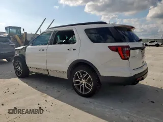 2016 Ford Explorer Sport with VIN 1FM5K8GT3GGC63546, listed as a Copart auction lot 60550855 with 161,346 mi miles and Salvage title. Bid and sale history available at DreamBid. Image 2.