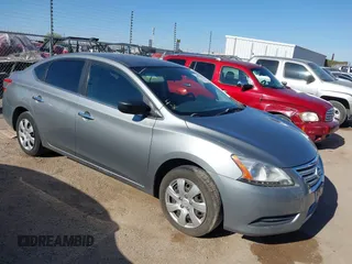 2014 Nissan Sentra S with VIN 3N1AB7AP4EY219658, listed as a IAAI auction lot 41994246 with 99,734 mi miles. Bid and sale history available at carsss.com. Image 1.