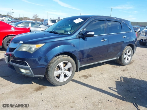 2013 Acura MDX Tech Pkg with VIN 2HNYD2H35DH523754, listed as a IAAI auction lot 41319763 with 183,610 mi miles. Bid and sale history available at carsss.com. Image 18.