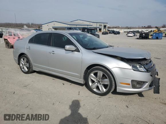 2012 Ford Fusion SPORT with VIN 3FAHP0DC7CR282666, listed as a Copart auction lot 49057605 with 178,908 mi miles and Salvage Title. Bid and sale history available at carsss.com. Image 4.