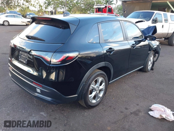 2023 Honda HR-V LX with VIN 3CZRZ1H32PM738790, listed as a IAAI auction lot 41873147 with 17,629 mi miles and . Bid and sale history available at DreamBid. Image 4.