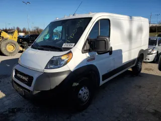 2021 Ram ProMaster Cargo with VIN 3C6LRVVG5ME584678, listed as a Copart auction lot 81923054 with 90,488 mi miles and Salvage Title. Bid and sale history available at carsss.com. Image 1.