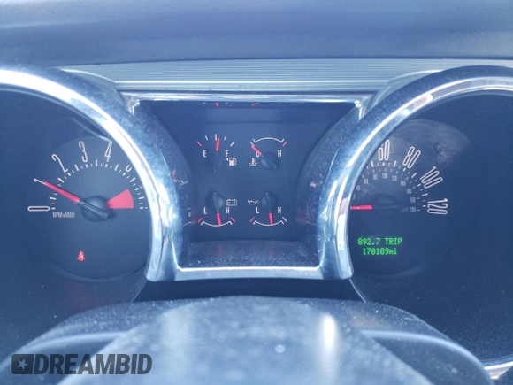2009 Ford Mustang with VIN 1ZVHT80NX95136895, listed as a Copart auction lot 37540284 with 170,109 mi miles and Salvage Title. Bid and sale history available at carsss.com. Image 9.