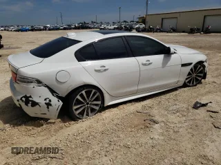 2018 Jaguar XE with VIN SAJAF4FX0JCP33858, listed as a Copart auction lot 54873844 with 46,402 mi miles and Salvage Title. Bid and sale history available at DreamBid. Image 3.