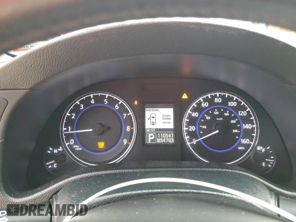 2011 Infiniti G25 x с VIN JN1DV6AR5BM650122, выставлен на аукционе Copart как лот 58706425 с пробегом 110 547 миль миль и Списание • Salvage title. История ставок и продаж доступна на DreamBid. Изображение 9.
