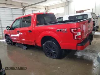 2020 Ford F-150 XL with VIN 1FTEW1E50LKF31657, listed as a Copart auction lot 83083394 with 56,669 mi miles and Salvage title. Bid and sale history available at DreamBid. Image 2.