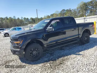 2024 Ford F-150 XLT with VIN 1FTFW3L55RKF60213, listed as a Copart auction lot 50526705 with 829 mi miles and Salvage Title. Bid and sale history available at carsss.com. Image 1.