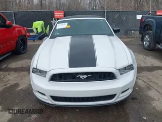 2014 Ford Mustang V6 with VIN 1ZVBP8EM0E5205646, listed as a IAAI auction lot 41716395 with 109,451 mi miles. Bid and sale history available at carsss.com. Image 12.