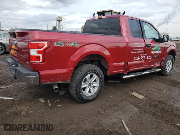 2020 Ford F-150 XL with VIN 1FTFX1E49LFB28939, listed as a Copart auction lot 52731614 with 59,832 mi miles and Salvage Title. Bid and sale history available at carsss.com. Image 3.