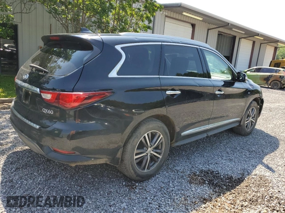 2017 Infiniti QX60 with VIN 5N1DL0MN3HC519578, listed as a Copart auction lot 54068375 with 112,302 mi miles and Clean Title. Bid and sale history available at DreamBid. Image 3.