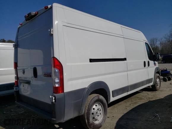 2017 Ram ProMaster Cargo with VIN 3C6TRVDGXHE544426, listed as a Copart auction lot 46569555 with 56,571 mi miles and Clean Title. Bid and sale history available at carsss.com. Image 3.