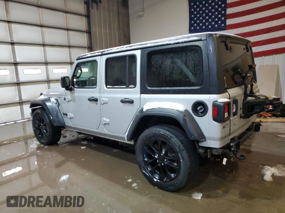 2023 Jeep Wrangler Sport with VIN 1C4HJXDN8PW639488, listed as a Copart auction lot 44931555 with 23,371 mi miles and Salvage Title. Bid and sale history available at DreamBid. Image 2.
