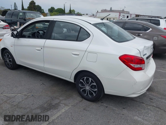 2017 Mitsubishi Mirage ES z VIN ML32F3FJ0HHF17312, wystawiony jako IAAI lot #42146861 z przebiegiem 124 038 mil mil oraz . Historia ofert i sprzedaży dostępna na DreamBid. Obrazek 3.