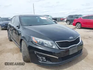 2015 Kia Optima SX Turbo with VIN 5XXGR4A6XFG403568, listed as a IAAI auction lot 42200293 with 199,639 mi miles and . Bid and sale history available at DreamBid. Image 1.