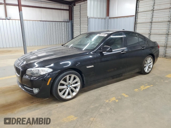 2011 BMW 5 Series 535i with VIN WBAFR7C58BC801354, listed as a Copart auction lot 50612135 with 164,237 mi miles and Salvage Title. Bid and sale history available at DreamBid. Image 1.