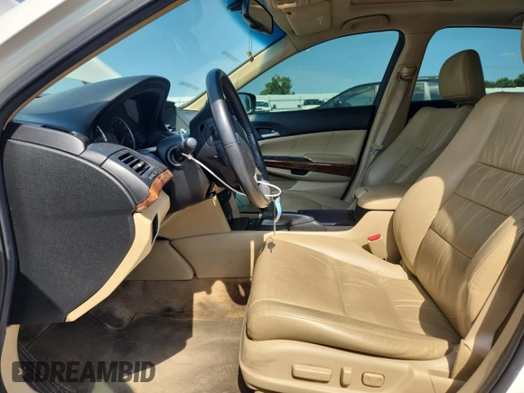 2011 Honda Accord EX-L with VIN 1HGCP3F82BA006243, listed as a Copart auction lot 64497645 with 212,904 mi miles and Salvage title. Bid and sale history available at DreamBid. Image 7.