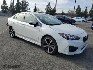 2017 Subaru Impreza Sport with VIN 4S3GKAM67H3622750, listed as a Copart auction lot 43446305 with 93,769 mi miles and Salvage Title. Bid and sale history available at carsss.com. Image 4.