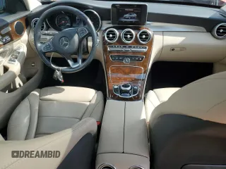 2018 Mercedes-Benz C 300 with VIN WDDWF4KB3JR416416, listed as a Copart auction lot 61609695 with 30,717 mi miles and Salvage title. Bid and sale history available at DreamBid. Image 8.