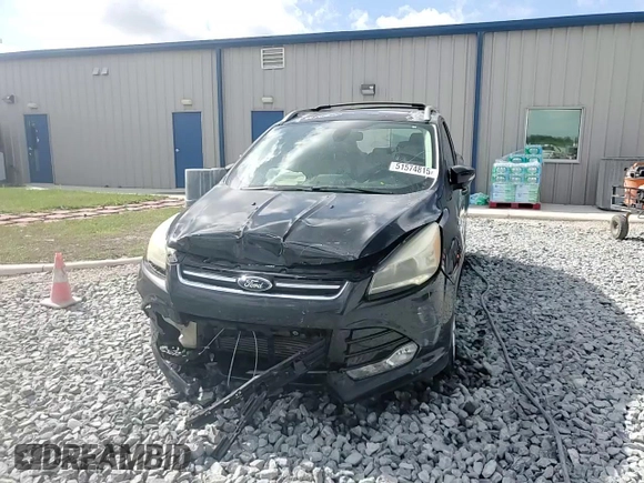 2014 Ford Escape Titanium with VIN 1FMCU0JX7EUA66831, listed as a Copart auction lot 51574815 with 204,150 mi miles and Salvage Title. Bid and sale history available at carsss.com. Image 15.