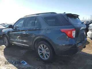 2024 Ford Explorer XLT with VIN 1FMSK8DH3RGA57018, listed as a Copart auction lot 46117645 with 4,525 mi miles and Salvage Title. Bid and sale history available at carsss.com. Image 2.