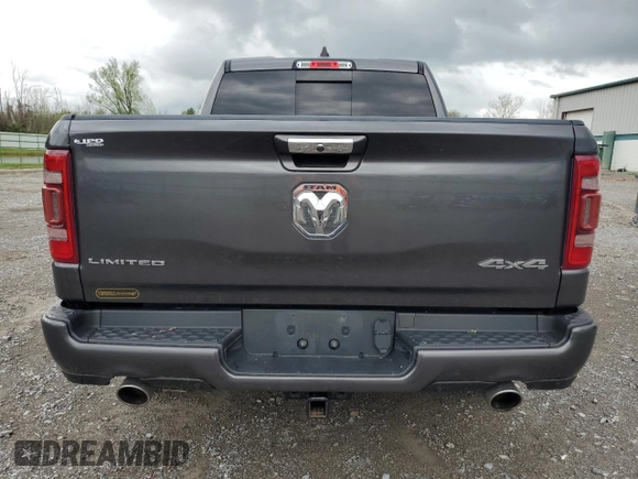 2019 Ram 1500 Limited z VIN 1C6SRFHT9KN692739, wystawiony jako Copart lot #55611315 z przebiegiem 66 191 mil mil oraz Szkoda całkowita • Salvage title. Historia ofert i sprzedaży dostępna na DreamBid. Obrazek 6.