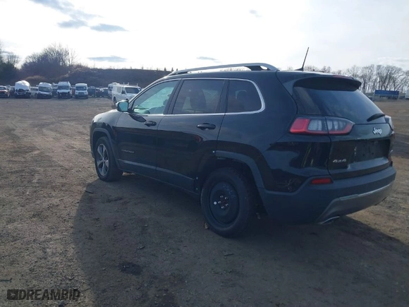 2019 Jeep Cherokee Limited with VIN 1C4PJMDX3KD256557, listed as a IAAI auction lot 41645135 with 35,813 mi miles. Bid and sale history available at carsss.com. Image 3.