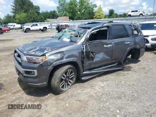 2016 Toyota 4Runner Limited z VIN JTEBU5JR6G5374208, wystawiony jako Copart lot #63160775 z przebiegiem 102 095 mil mil oraz Szkoda całkowita • Salvage title. Historia ofert i sprzedaży dostępna na DreamBid. Obrazek 1.