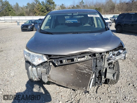 2015 Nissan Quest SV with VIN JN8AE2KP1F9120667, listed as a Copart auction lot 48436865 with 131,819 mi miles and Salvage Title. Bid and sale history available at carsss.com. Image 5.