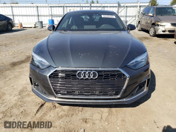 2020 Audi A5 Sportback Premium с VIN WAUANCF57LA009087, выставлен на аукционе Copart как лот 52249125 с пробегом 71 684 миль миль и Списание • Salvage title. История ставок и продаж доступна на DreamBid. Изображение 5.