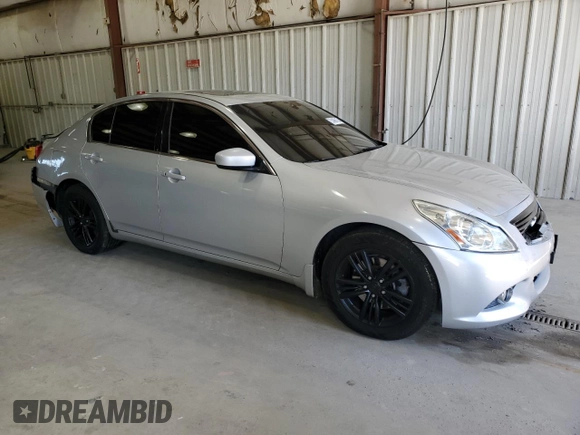 2012 Infiniti G37 x with VIN JN1CV6AR6CM971096, listed as a Copart auction lot 52460135 with 167,615 mi miles and Salvage Title. Bid and sale history available at DreamBid. Image 4.
