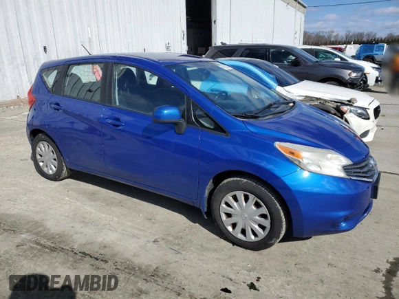 2014 Nissan Note S Plus z VIN 3N1CE2CP5EL436729, wystawiony jako Copart lot #44138695 z przebiegiem 173 116 mil mil oraz Szkoda całkowita • Salvage title. Historia ofert i sprzedaży dostępna na DreamBid. Obrazek 4.